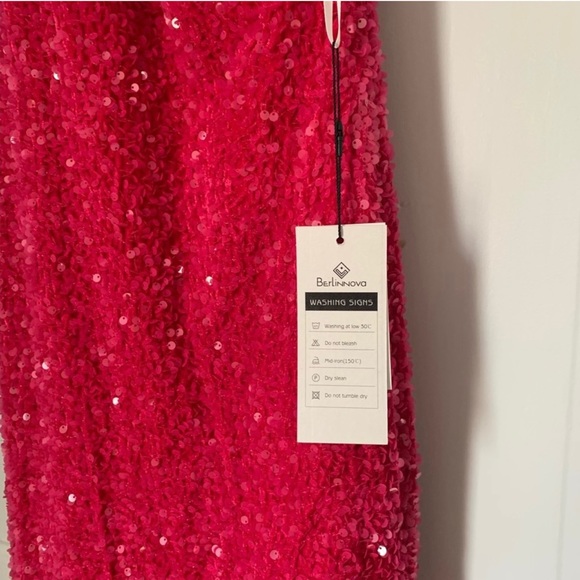 Berlinnova Fuchsia Prom Dress - Picture 5 of 6